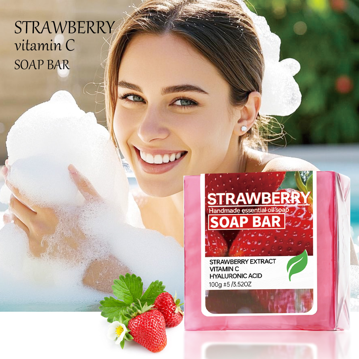 Soap Making Glycerin - Strawberry Fruit Jam Puree Essential Oil