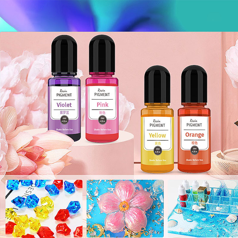 Soap Making Liquid - 10ml/bottle Epoxy Resin Pigment Liquid Colorant
