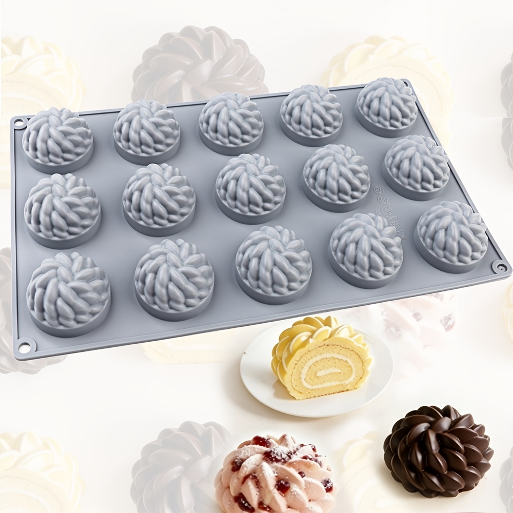 Quality Soap Making Kit - 1Pc Cake Mold Santa Ana Floral