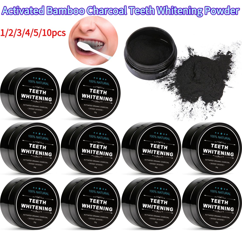 Activated Charcoal Powder - Teeth Whitening Powder Natural Organic Activated