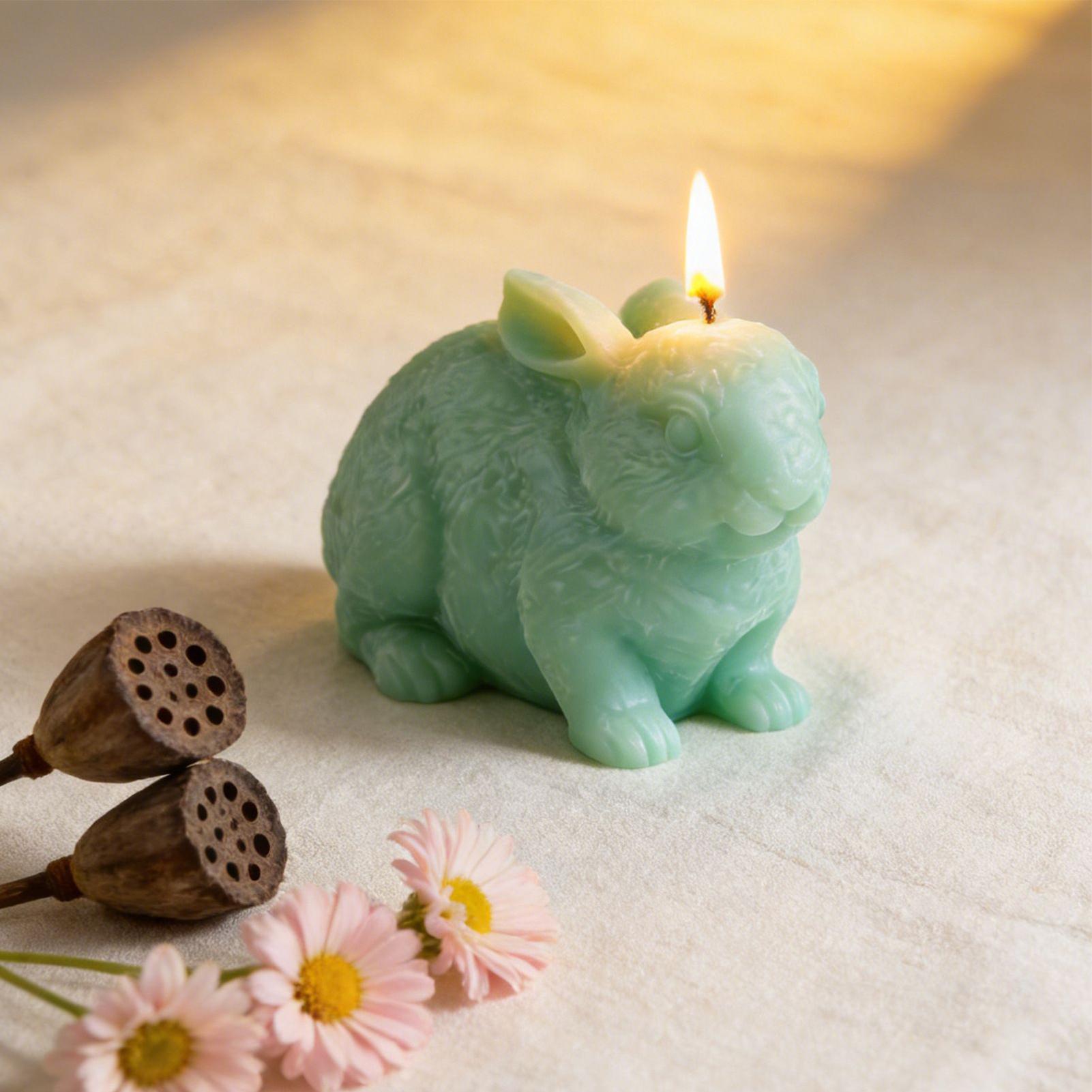 Bunny Silicone Mold 3D Craftin - Soap Making Friend 评论和价格