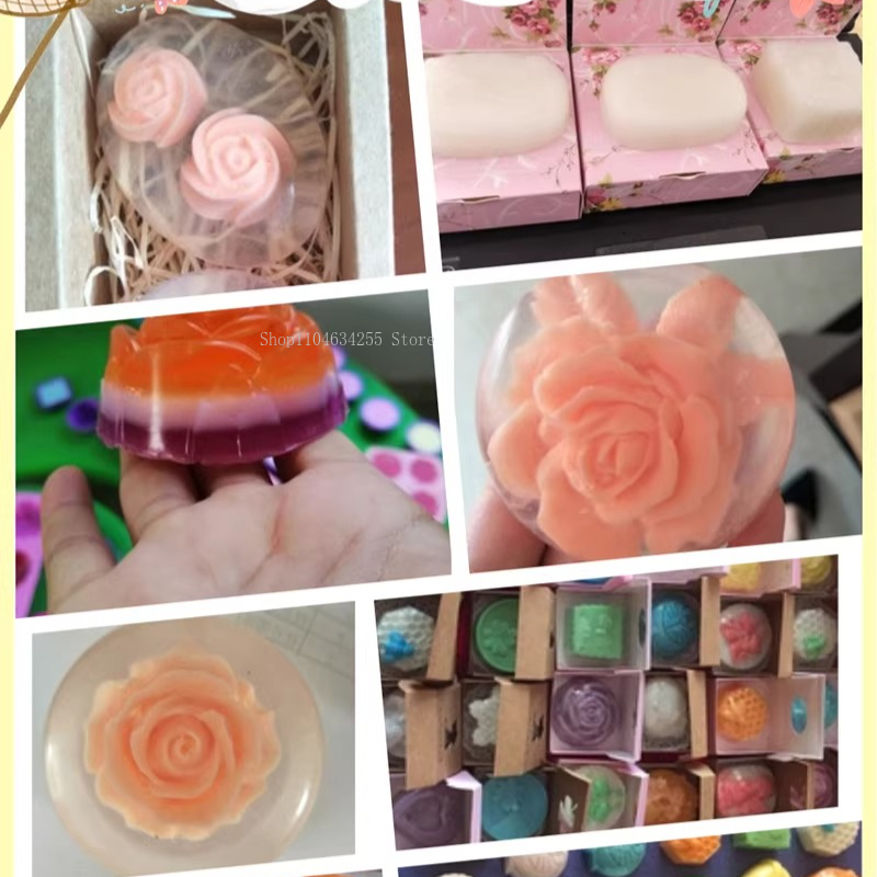 500g/bag Transparent/milky Whi - Soap Making Store 评论和价格