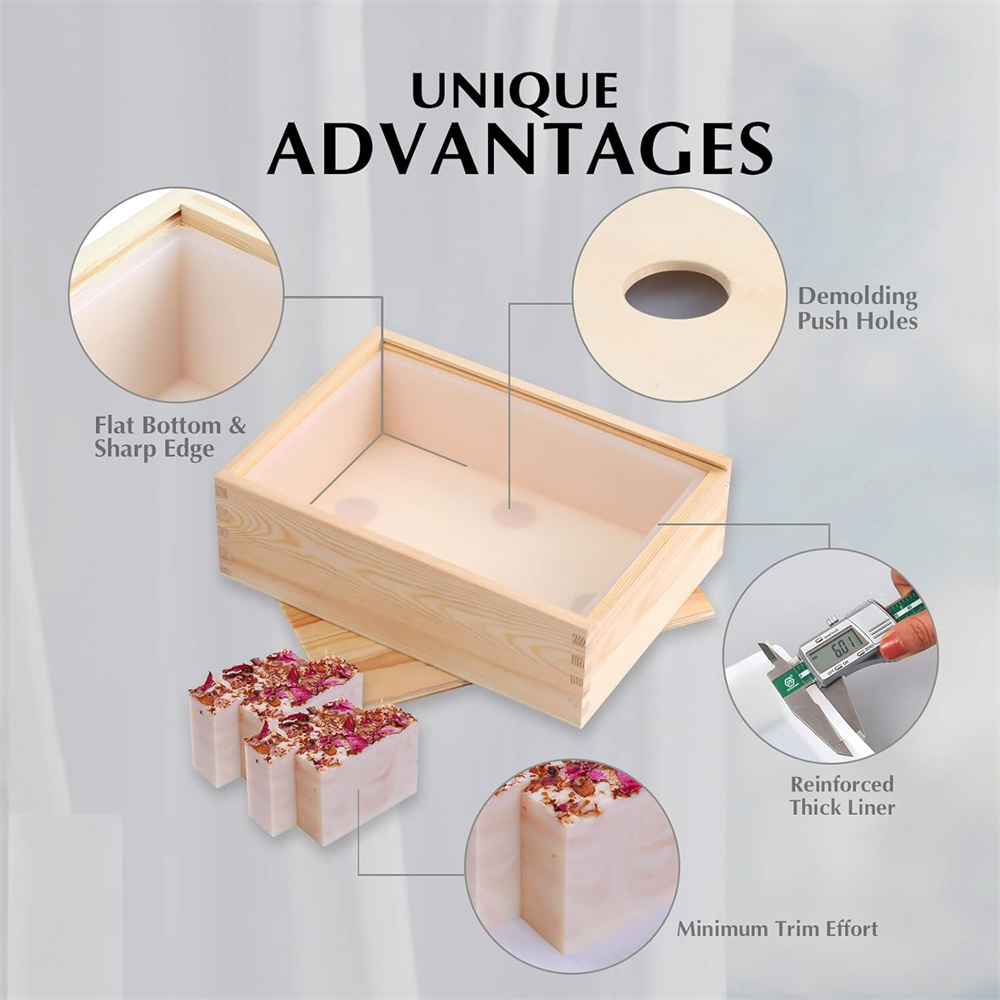 Large Soap Molds Rectangle Sil - Soap Making Store 评论和价格