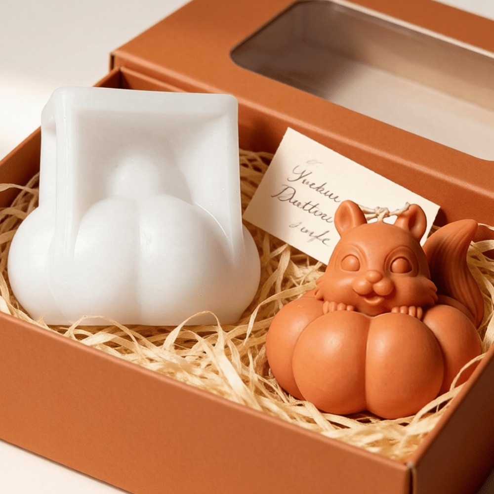 Squirrel Pumpkin Silicone Cand - Soap Making Friend 评论和价格
