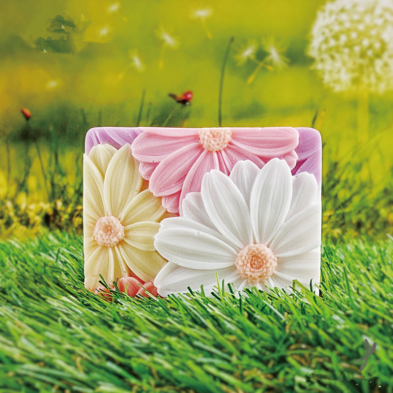 Newest!!!3d Elegant Sunflower  - Soap Making Store 评论和价格