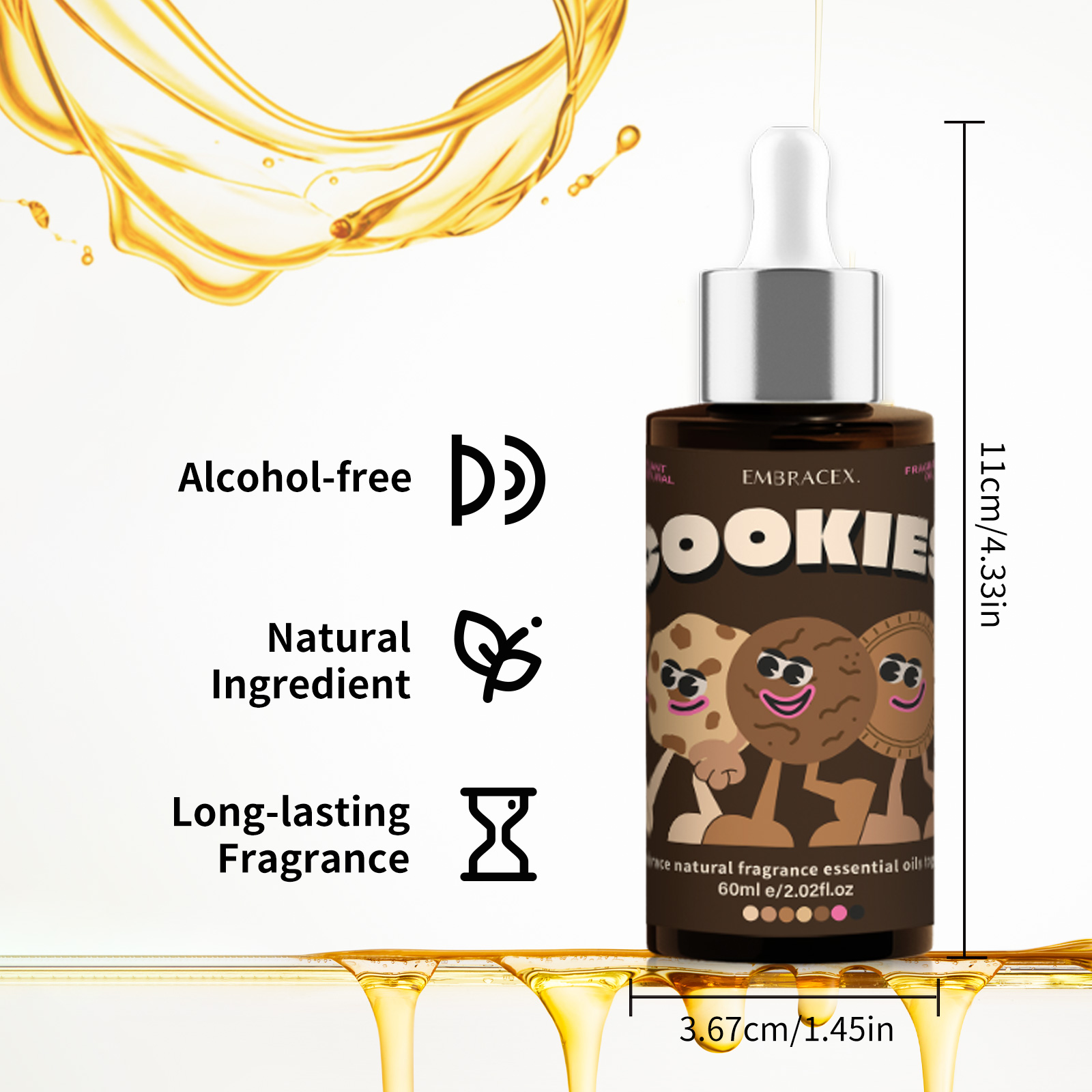 60ml Cookies Essential Oil Ski - Soap Making Friend 评论和价格