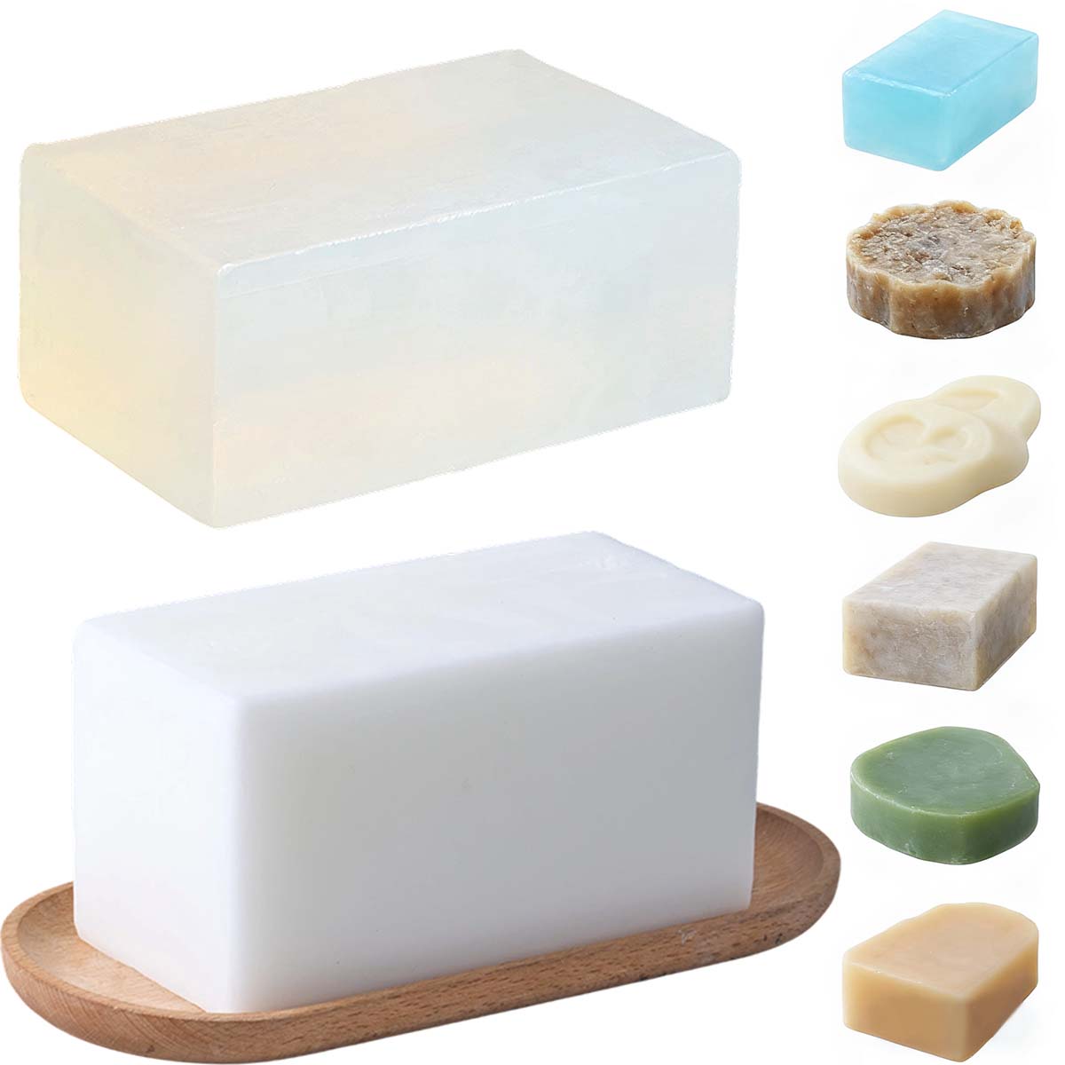 1000g Glycerin Soap Base DIY H - Soap Making Glycerin 评论和价格