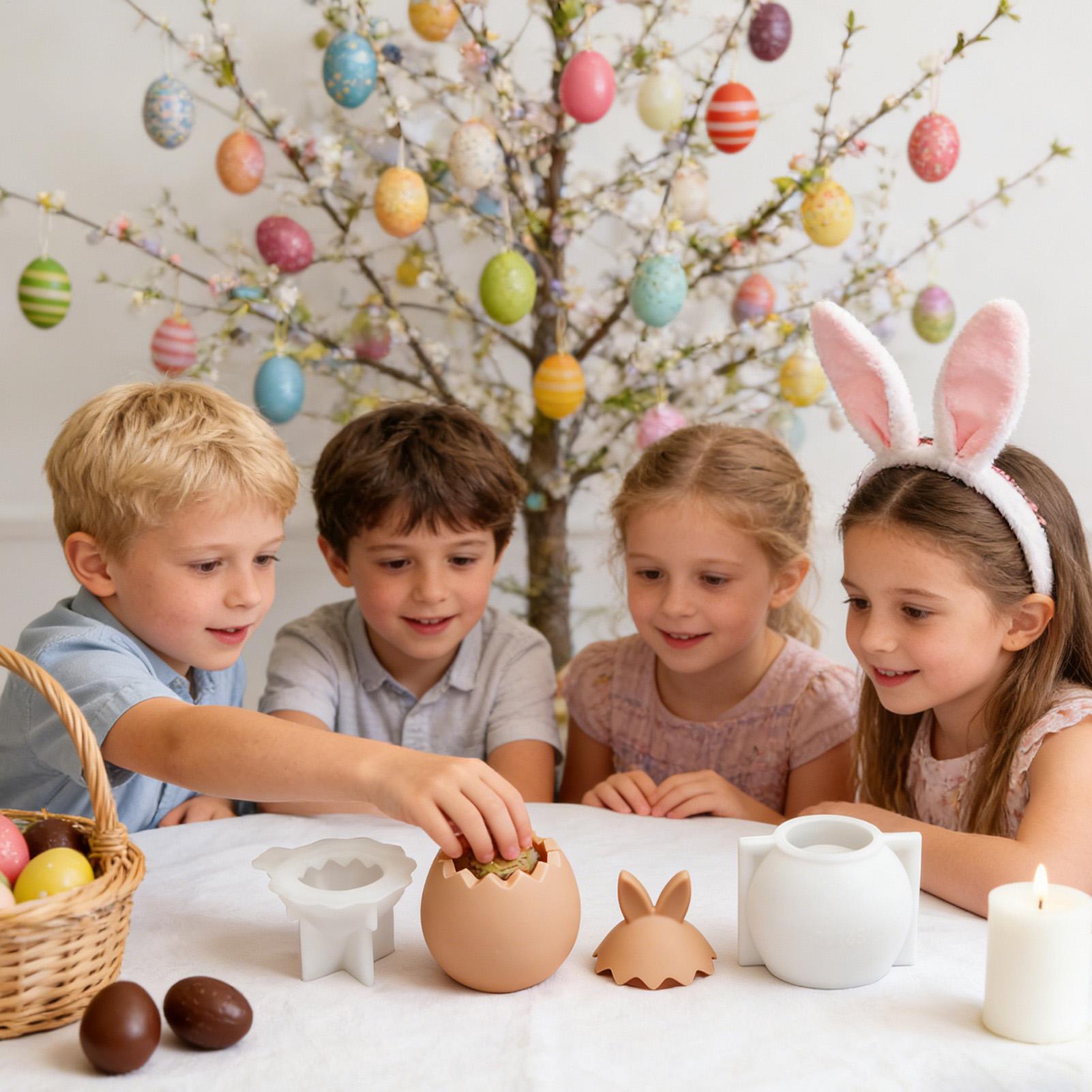 Easter Egg Molds 3D Silicone B - Soap Making Friend 评论和价格
