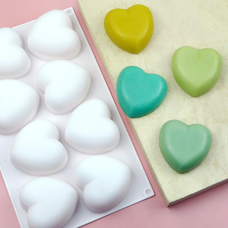 Love Heart Silicone Soap Mold  - Soap Making Store 评论和价格