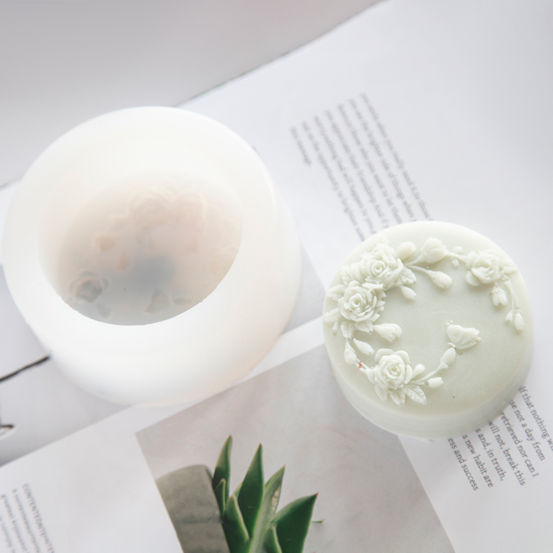 Round Shape Rose Flower Handma - Soap Making Store 评论和价格