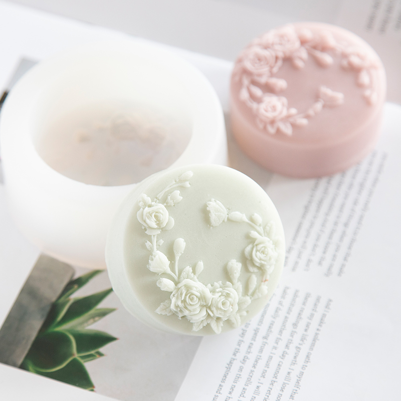 Round Shape Rose Flower Handma - Soap Making Store 评论和价格