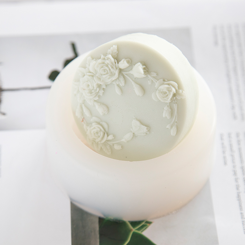 Round Shape Rose Flower Handma - Soap Making Store 评论和价格