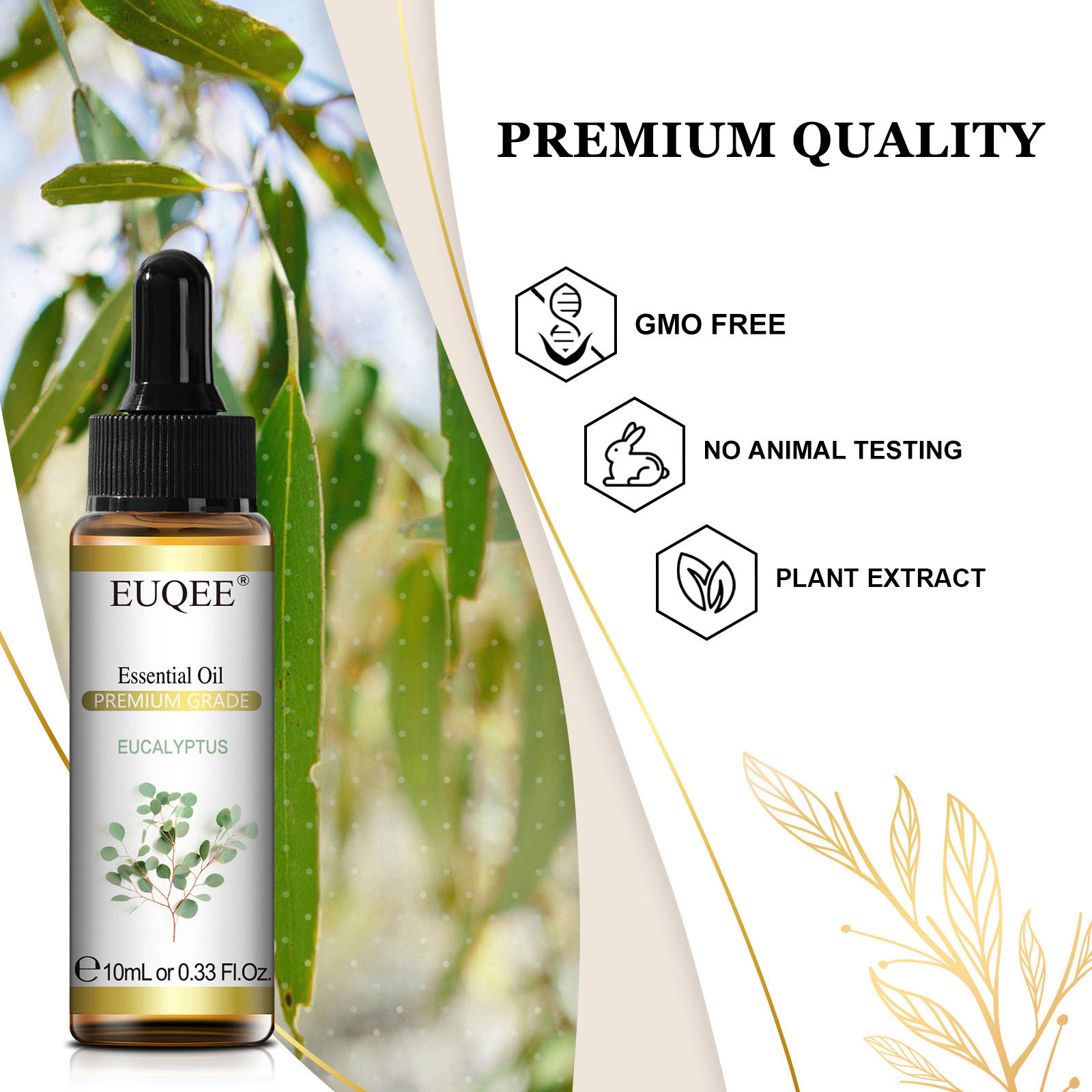 EUQEE 10ML Natural Essential O - Soap Making Ingredients 评论和价格