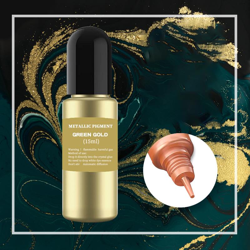 15ml Metal Resin Pigment Alcoh - Soap Making Ingredients 评论和价格