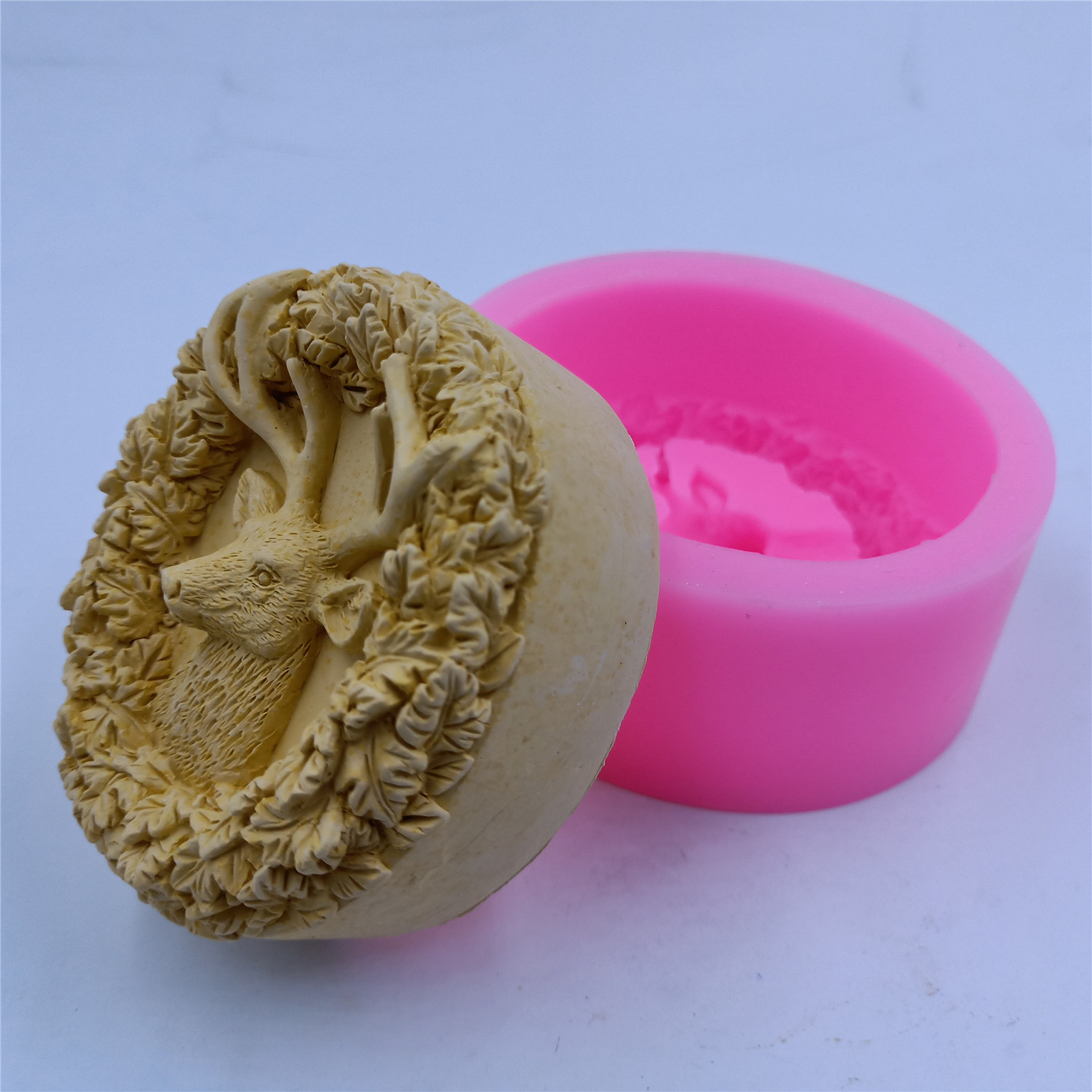 Deer Design Soap Silicone Mold - Soap Making Store 评论和价格