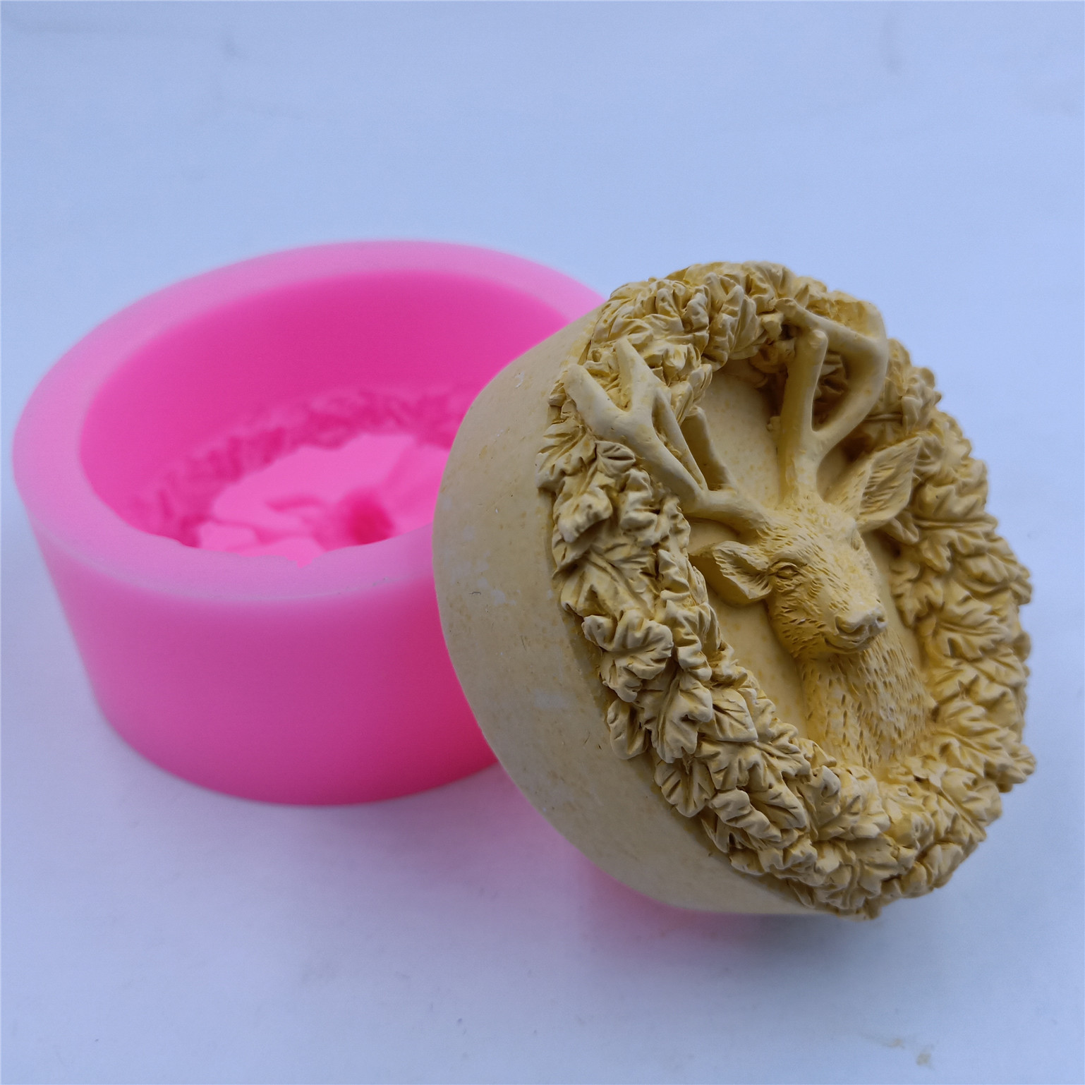 Deer Design Soap Silicone Mold - Soap Making Store 评论和价格