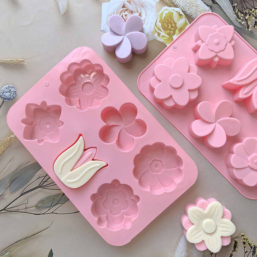 kinds Flower Silicone Molds Di - Soap Making Store 评论和价格